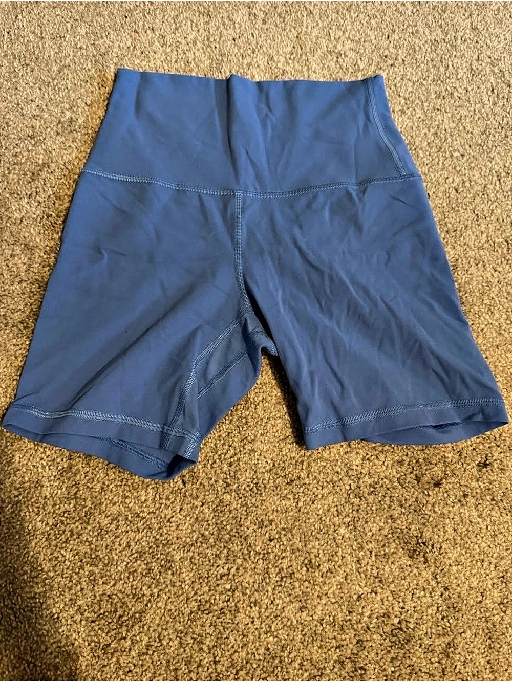 Lululemon Align High-Rise Short 6" Blue